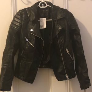 H&M Faux Leather Jacket